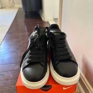 Alexander McQueen Black and White Sneakers